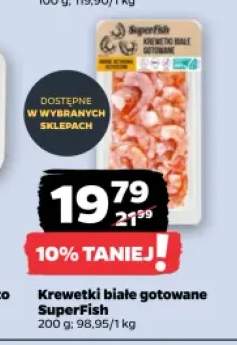Krewetki białe gotowane SuperFish