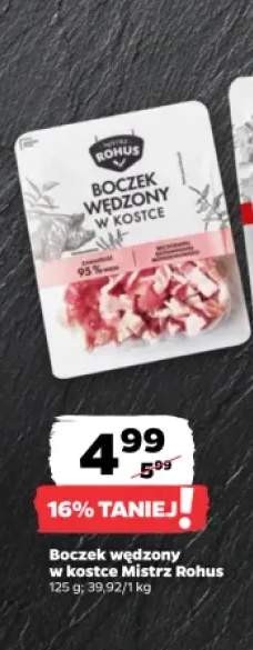 Boczek wędzony w kostce Mistrz Rohus