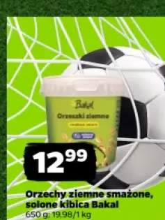 Orzechy ziemne smażone solone kibica Bakal