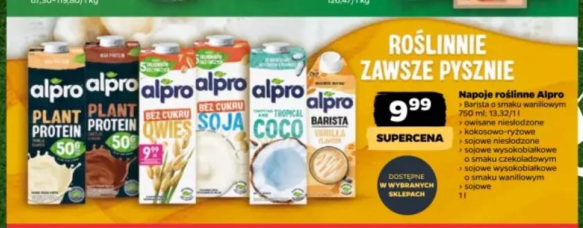 Napój roślinny Alpro Barista o smaku waniliowym
