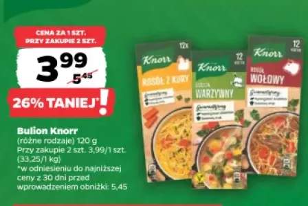 Bulion Knorr Rosół z kury