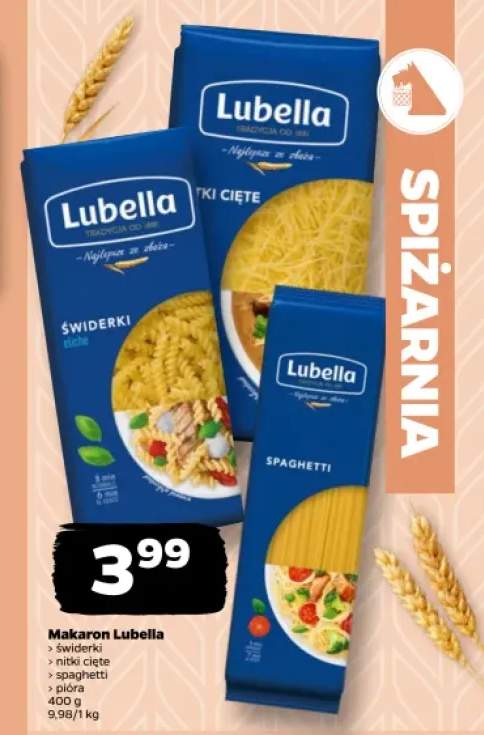 Makaron pióra Lubella