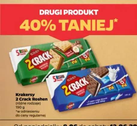 Krakersy Roshen 2 Crack Kakao & Orzech