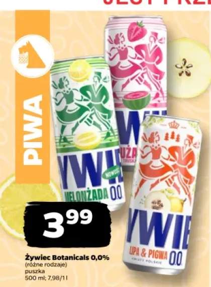 Piwo bezalkoholowe Żywiec Botanicals Róża i Truskawka 0,0%