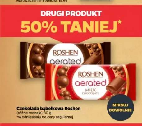 Czekolada bąbelkowa Roshen Aerated Dark