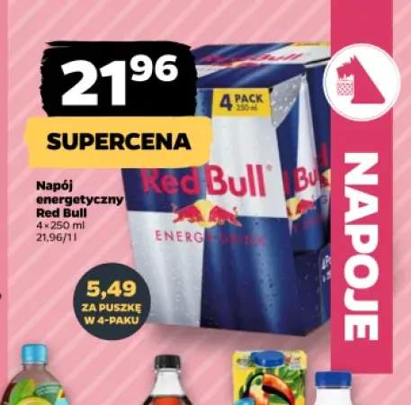 Napój energetyczny Red Bull 4-pak