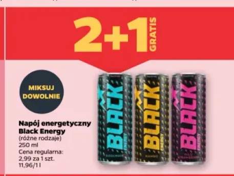 Napój energetyczny Black Energy Coolwave