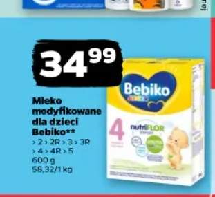 Mleko modyfikowane dla dzieci Bebiko Junior 4