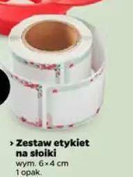 Zestaw etykiet na słoiki Altom Design 200-pak