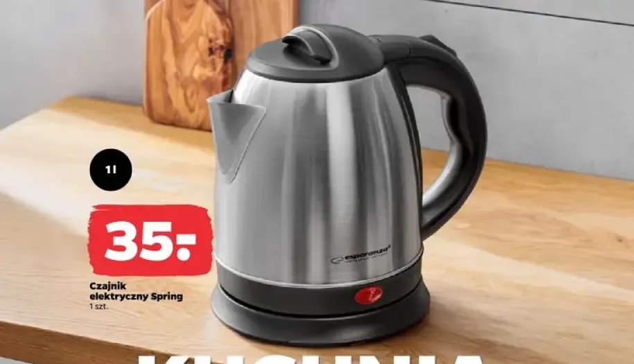 Czajnik elektryczny Esperanza Spring 1 l