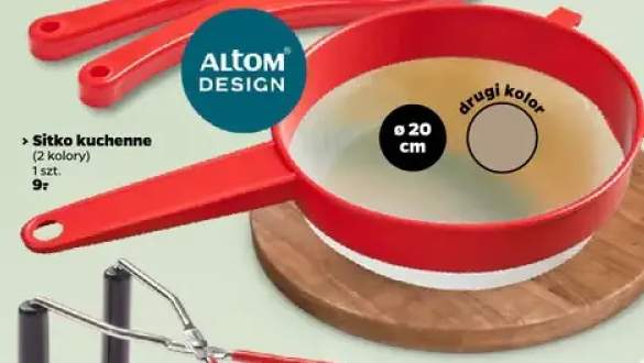 Sitko kuchenne Altom Design