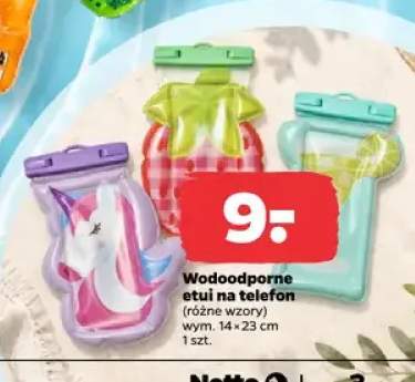 Wodoodporne etui na telefon 14x23 cm