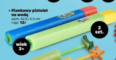 Piankowy pistolet na wodę 2-pak