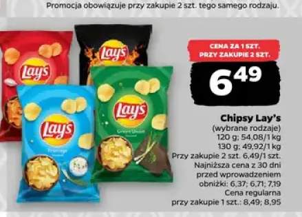 Chipsy Lay's Fromage