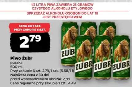 Piwo Żubr