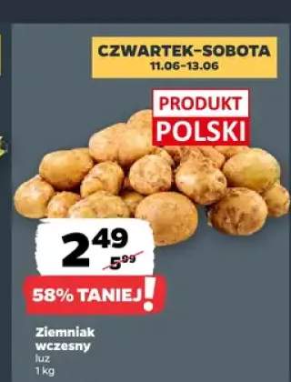 Ziemniak wczesny luz