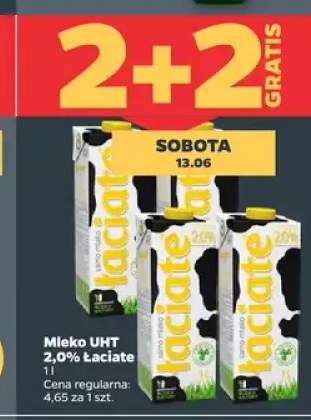 Mleko UHT 2,0% Łaciate
