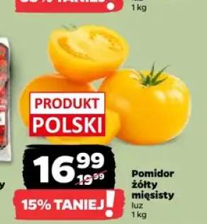 Pomidor żółty mięsisty luz