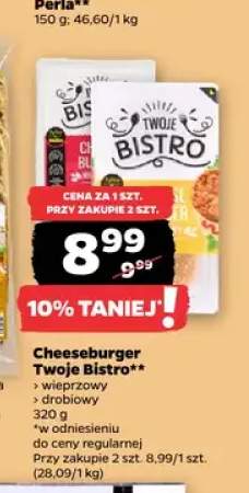 Cheeseburger drobiowy Twoje Bistro