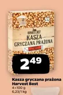 Kasza gryczana prażona Harvest Best 4-pak