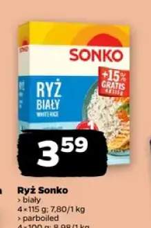 Ryż parboiled Sonko 4-pak