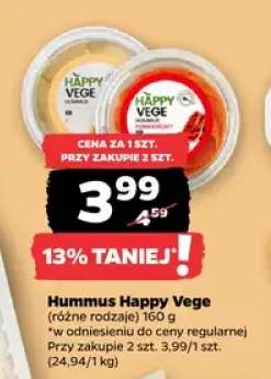 Hummus klasyczny Happy Vege