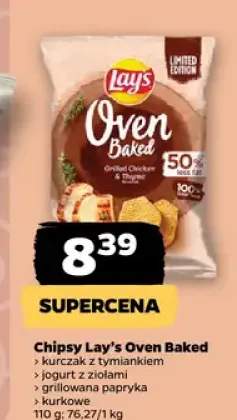 Chipsy Lay's Oven Baked jogurt z ziołami