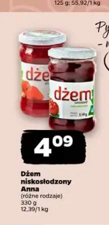 Dżem niskosłodzony Anna wiśniowy