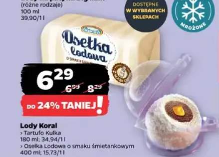 Lody Koral Tartufo Kulka
