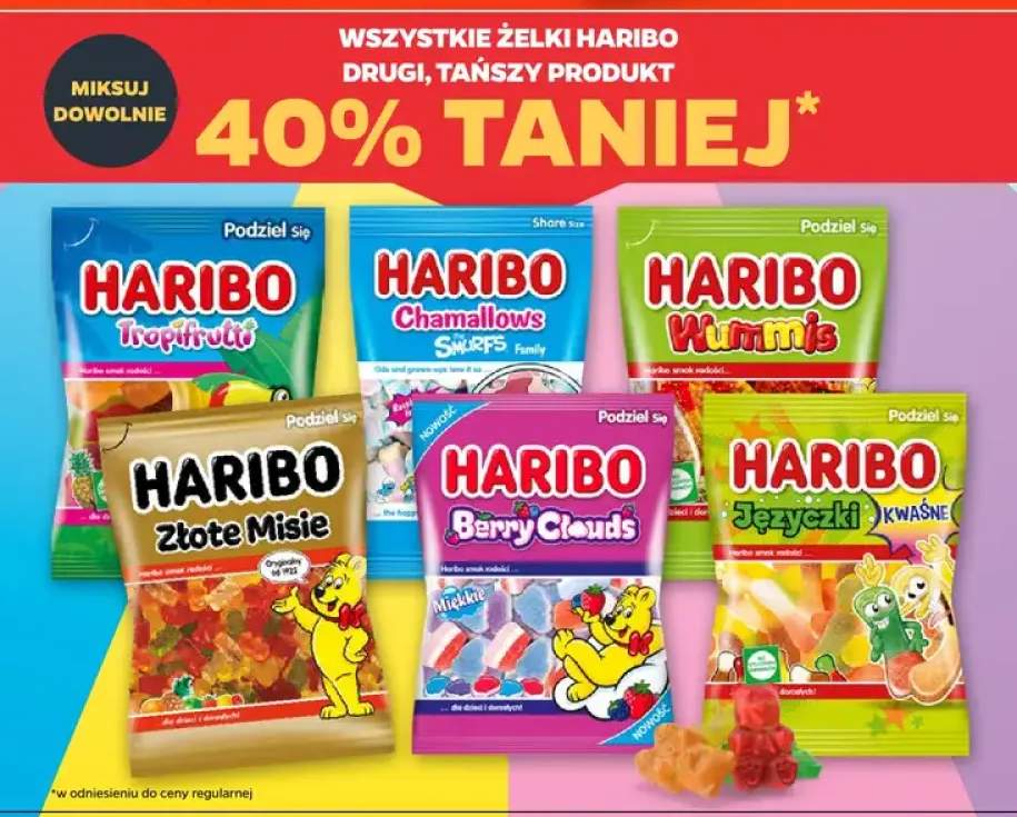 Żelki Haribo Wummis
