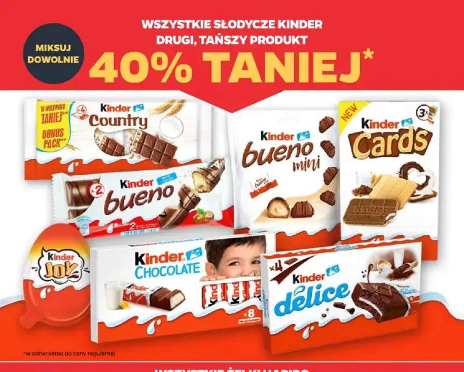 Baton Kinder Country 4-pak