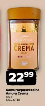 Kawa rozpuszczalna Amora Crema