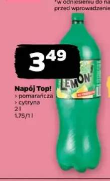 Napój Top! pomarańcza