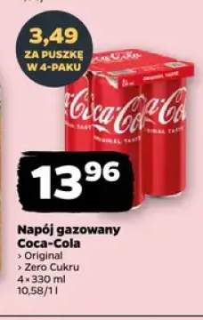 Napój gazowany Coca-Cola Original 4-pak