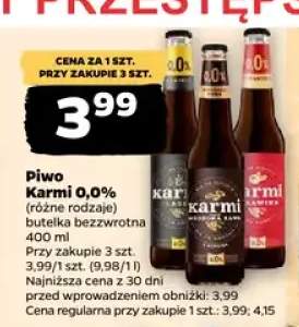 Piwo bezalkoholowe Karmi Classic 0,0%