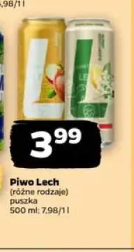 Piwo bezalkoholowe Lech Free Elderflower