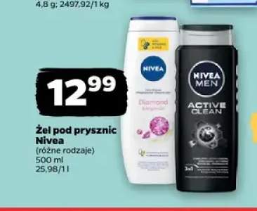 Żel pod prysznic Nivea Diamond & Argan Oil