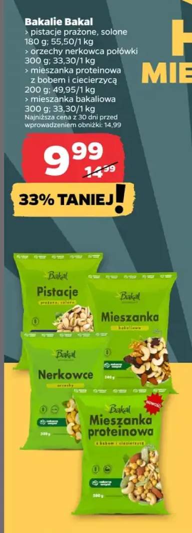 Pistacje prażone solone Bakal