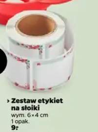 Zestaw etykiet na słoiki Altom Design 200-pak