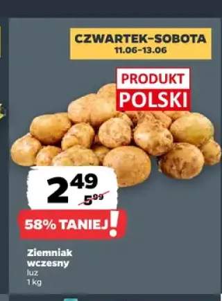 Ziemniak wczesny luz