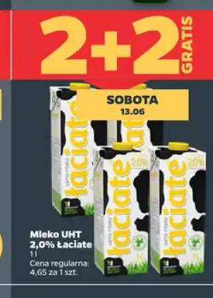 Mleko UHT 2,0% Łaciate