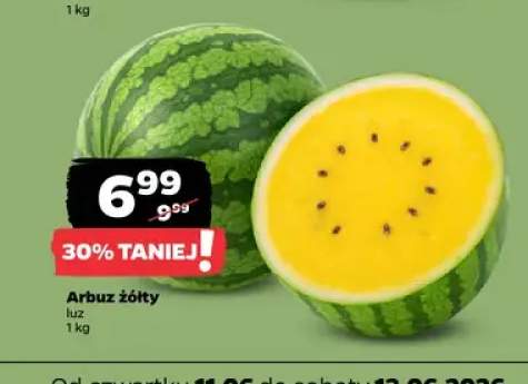 Arbuz żółty