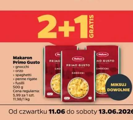 Makaron gnocchi Primo Gusto +5 wariantów