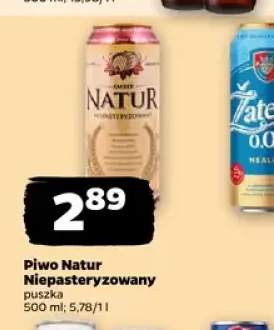 Piwo Amber Natur Niepasteryzowane
