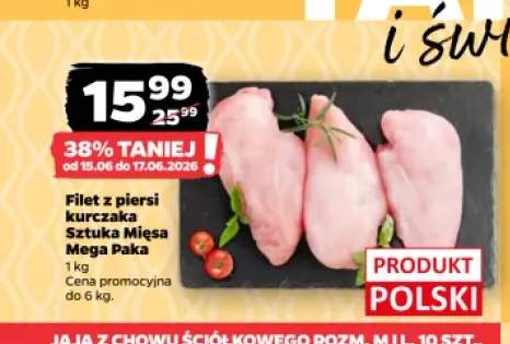 Filet z piersi kurczaka Sztuka Mięsa Mega Paka