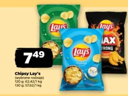 Chipsy Lay's Green Onion +2 warianty