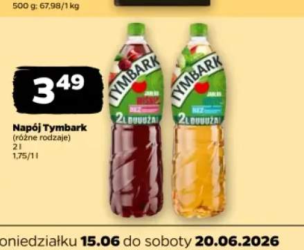 Napój Tymbark Jabłko Wiśnia +1 wariant