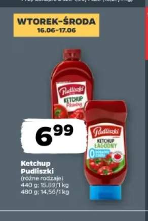 Ketchup pikantny Pudliszki +1 wariant