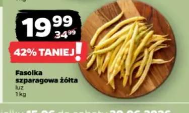 Fasolka szparagowa żółta
