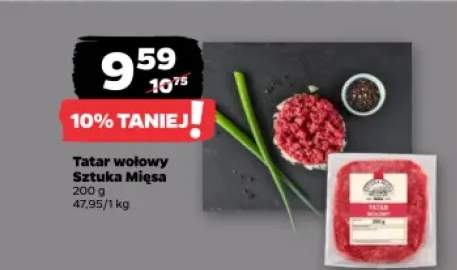 Tatar wołowy Sztuka Mięsa